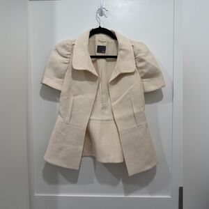 FENDI Blazer Jacket- Cream (size 38)